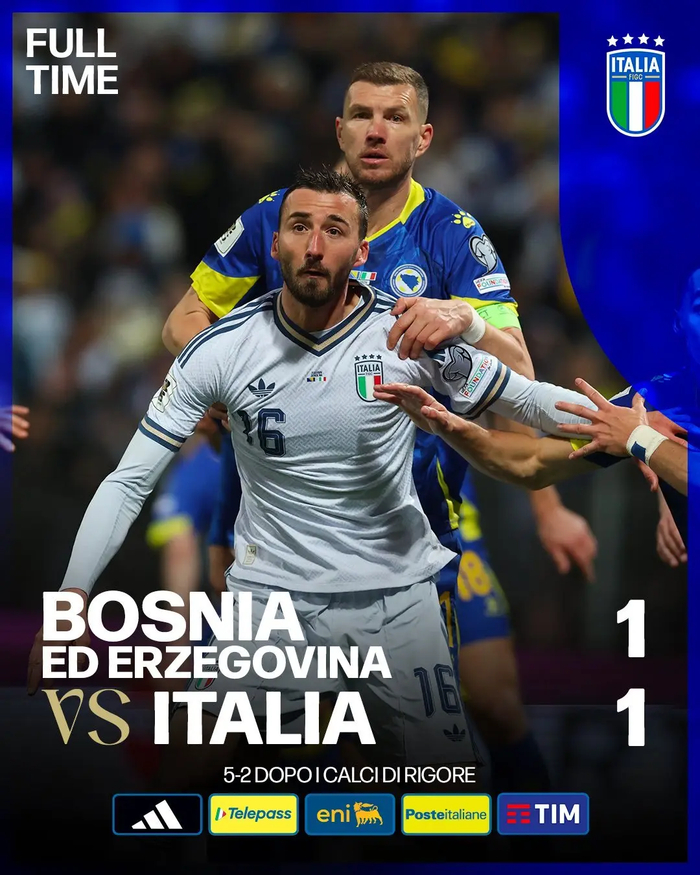 开云体育-从四星荣耀到连续三届缺席：意大利足球的“慢性死亡”绝非偶然！|世界杯|附加赛|意甲|亚历山德罗·巴斯托尼|意大利足球队_新浪新闻